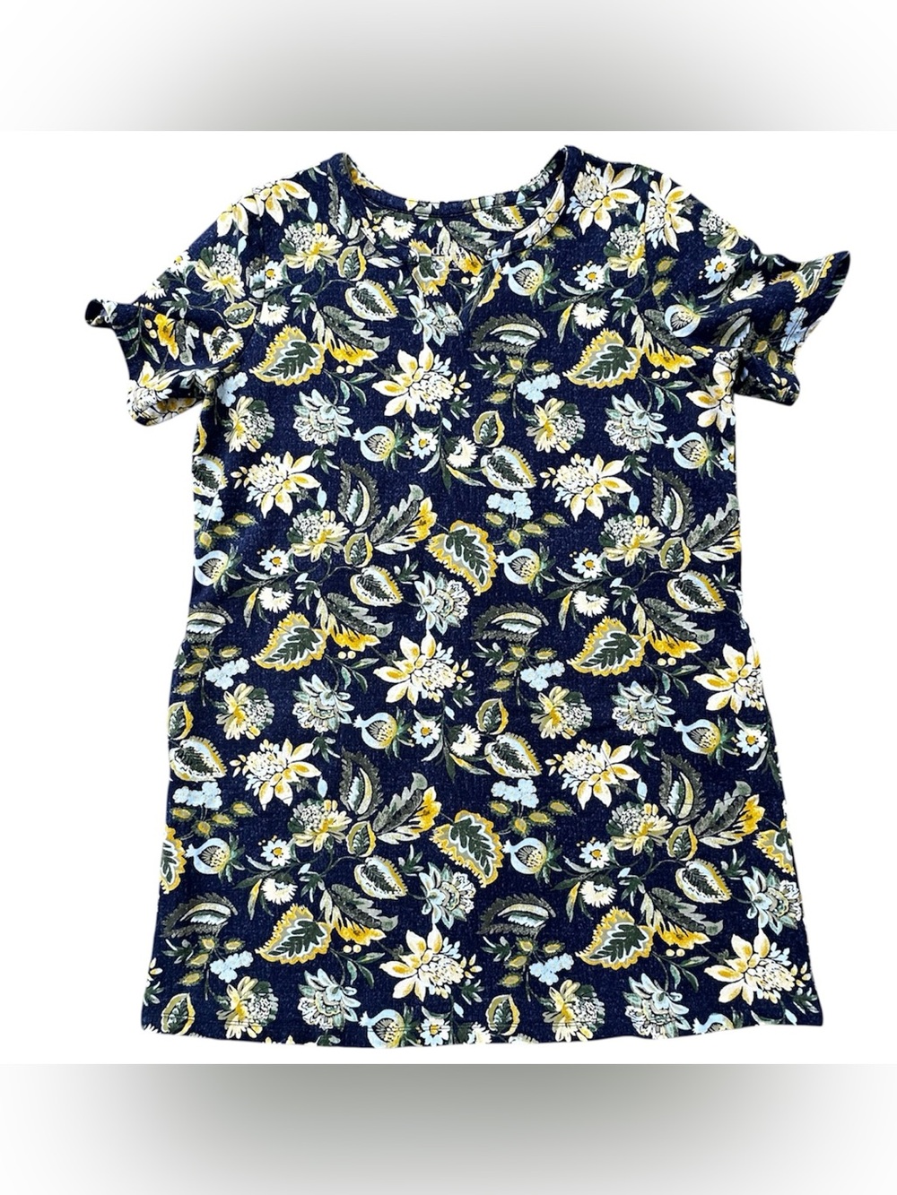 d & co. Active French Terry cotton dress coverup size LP QVC Beautiful
